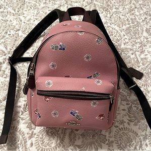 Rare Disney X Coach, Snow White gems pink backpack